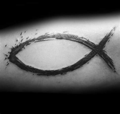 40 Ichthus Tattoo Designs for Men [2023 Inspiration Guide]