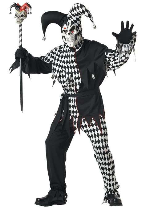 Dark Jester Costume for Adults