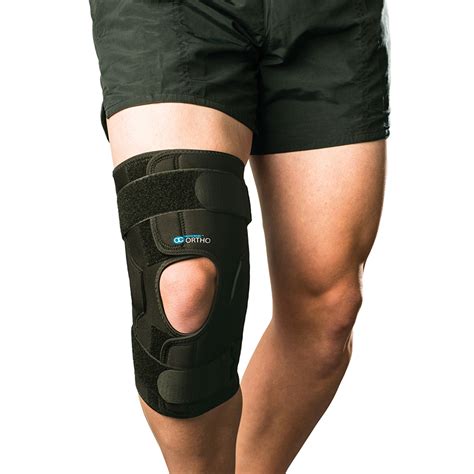 AllCare Ortho Wrap Around Hinged Knee Support - Athletic Braces Online