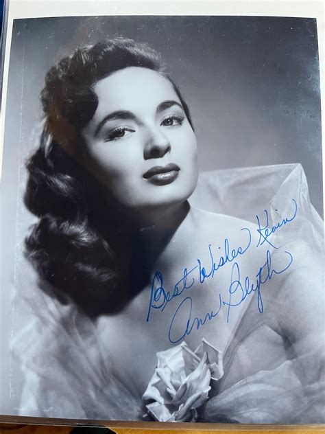 ANN BLYTH, actress and screen icon, autograph – Williamsburg Nostalgia Fest