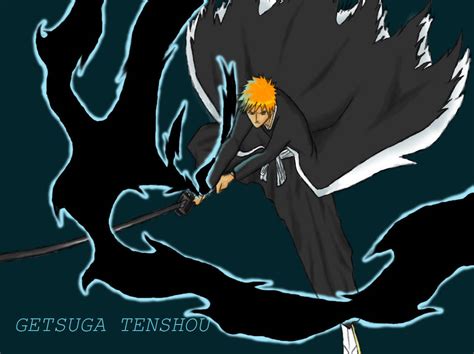 ICHIGO BANKAI: GETSUGA TENSHOU by KenshinGumi559 on DeviantArt