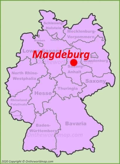 Magdeburg Map | Germany | Maps of Magdeburg