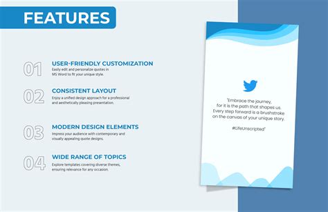 Twitter Quote Template in Word, PDF, JPG, Google Docs - Download ...