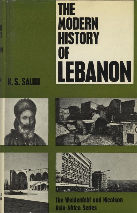 The Modern History of Lebanon. by Salibi, Kamal.: As New Hardcover ...