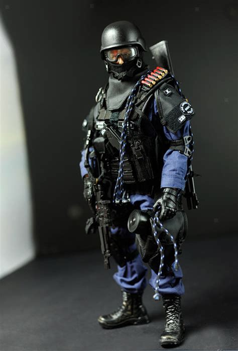 1/6th Scale Army Soldier Action Figure Model Toy SWAT Team Man with Accessories | eBay