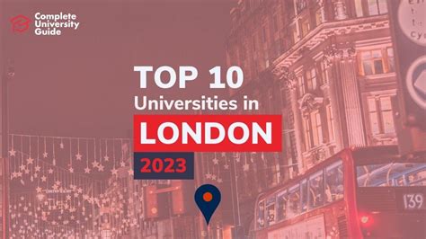 Top 10 universities in London