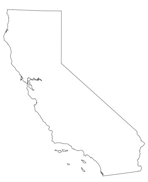 California Outline Vector at GetDrawings | Free download