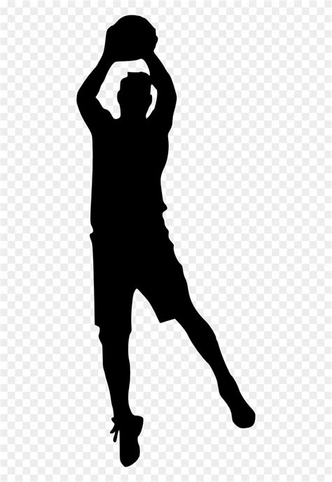 Svg Transparent Png Transparent Onlygfx - Basketball Player Silhouette Png Clipart (#812622 ...