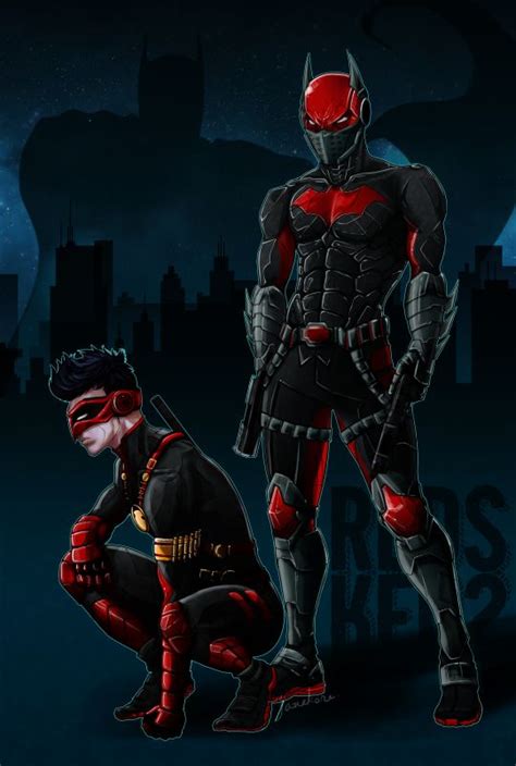 Red Hood & Red Robin | Dc comics art, Red hood, Batman