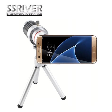 SSRIVER for Samsung Galaxy S7 Edge 16x Zoom Lens Telescope Camera Lens ...