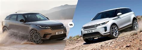 2023 Range Rover Evoque vs. 2023 Range Rover Velar | Luxury SUV Comparison