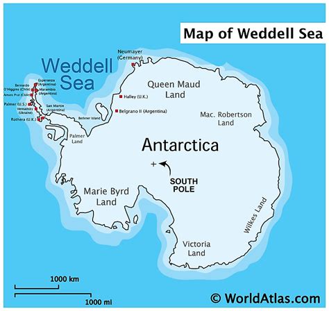 Weddell Sea - WorldAtlas