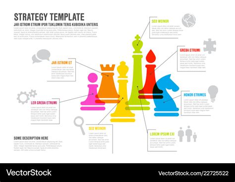 Business strategy infographic template infographic