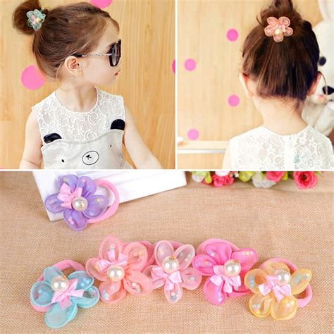 2015 New elastic hair bands for women Candy Color baby girl kids ...