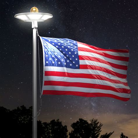 Flagpole Lights – Flag Corps, Inc. Flags & Flagpoles