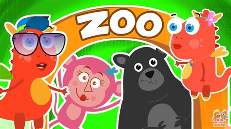 We Are Going To The Zoo - HooplaKidz Plus - Fun and Educational Videos