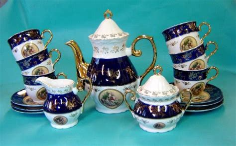 Vexyvohe: BuyNow Italian Design Fine Porcelain Cobalt Blue Tea/coffee ...