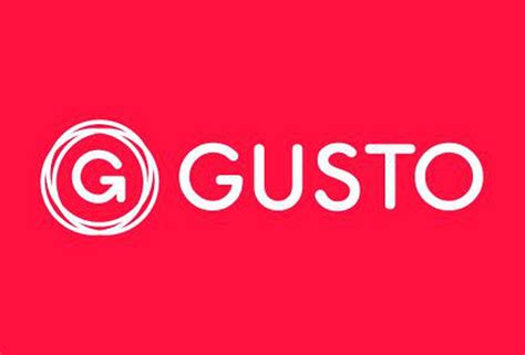 Gusto Logo - LogoDix