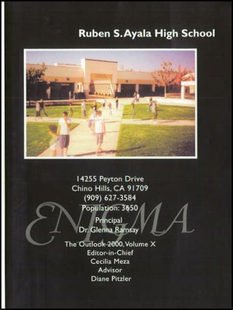 Explore 2000 Ayala High School Yearbook, Chino Hills CA - Classmates