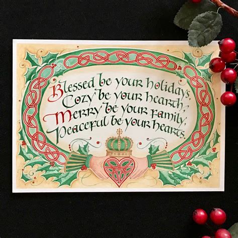 Blessed Be Your Holidays | Weihnachtsbasteln, Sprüche, Basteln