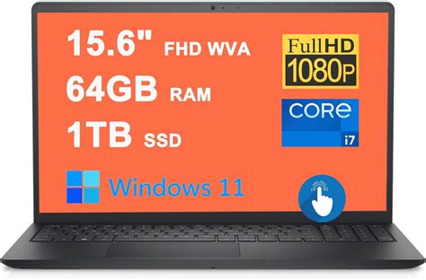 Amazon.com: Dell Inspiron 15 3000 3530 Business Laptop 15.6" FHD Anti-Glare Touchscreen Intel 10 ...