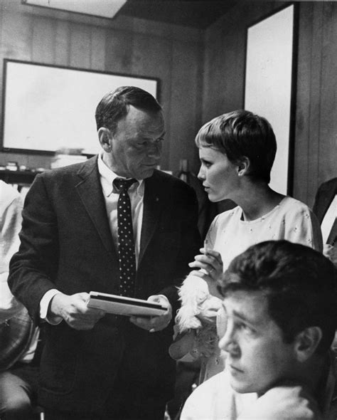 Frank Sinatra Served Mia Farrow Divorce Papers on “Rosemary’s Baby” Set