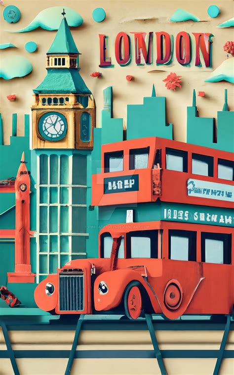 London England, Cities of the World, Vintage style by EmagaTravels on DeviantArt