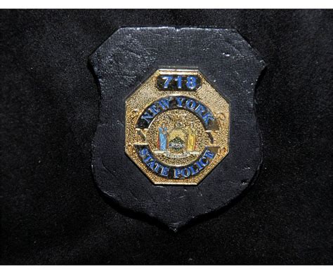 New york state police badge