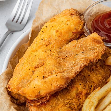 Air Fryer Beer Battered Fish Recipe (so crispy!)