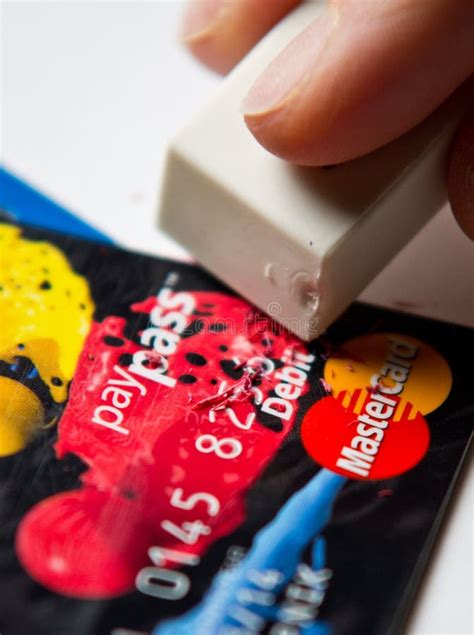 Erase the credit card debt editorial stock image. Image of plastik - 36038914