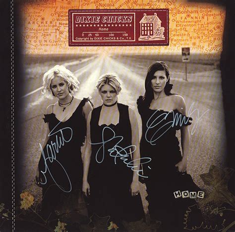 Dixie Chicks Signed Home Album – Artist signed collectibles and gifts