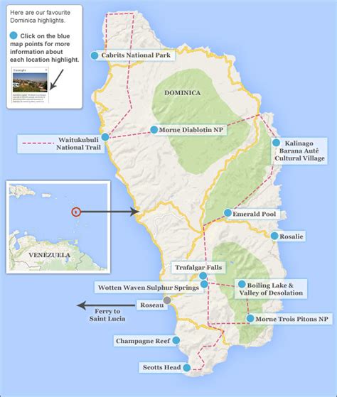 Places to visit in Dominica