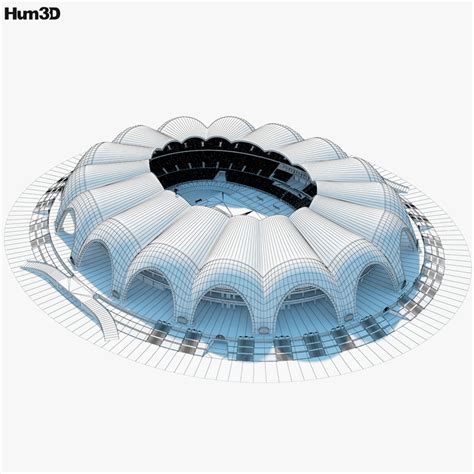 Rungrado 1st of May Stadium 3D model - Architecture on Hum3D