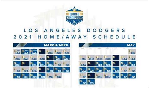 2021 Los Angeles Dodgers: Team Schedule, Batting Order, Pitching Staff [Tickets Available ...