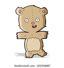 Cartoon Dancing Teddy Bear Stock Illustration 201934087 | Shutterstock