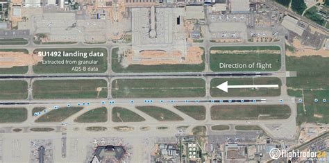 Flightradar24 data regarding Aeroflot flight 1492 | Flightradar24 Blog