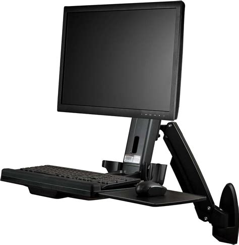 Amazon.com: wall mount keyboard and mouse tray