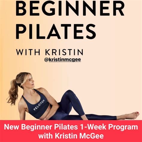 New Peloton Beginner Pilates Program with Kristin McGee - Peloton Buddy