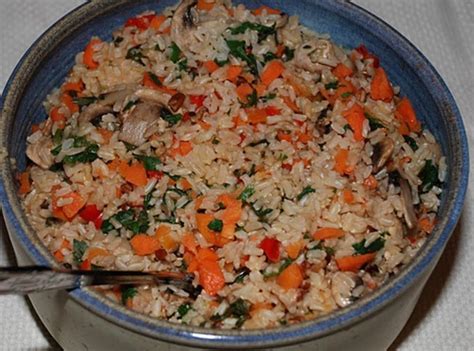 Ricevegetable Pilaf | Just A Pinch Recipes