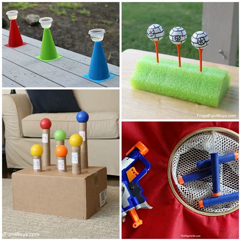 10+ of the BEST Nerf Target Games - Frugal Fun For Boys and Girls