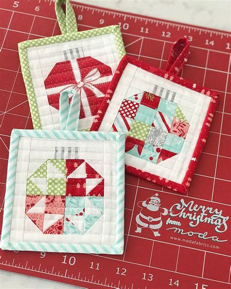 Charming Quilted Ornaments are Perfect for Christmas - Quilting Digest