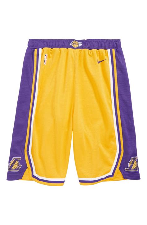 Nike Icon Los Angeles Lakers Basketball Shorts (Big Boys) | Nordstrom