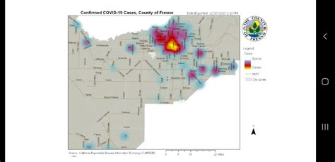 Fresno county covid infection map : r/fresno