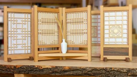 Making Japanese Shoji Screens / Small Decorative Panels - YouTube ...