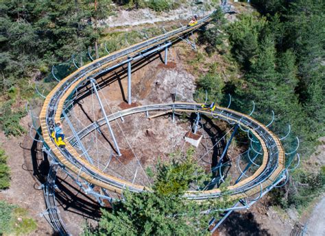 Spektakuläre Erweiterung an der längsten Alpen-Achterbahn der Welt (Bericht mit Drohnenvideo) - Imst