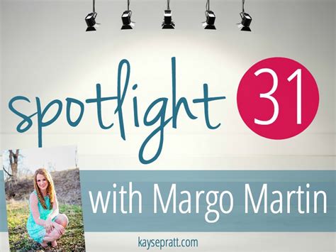 Doing the IMPOSSIBLE :: A Spotlight 31 interview with Margo Martin ...