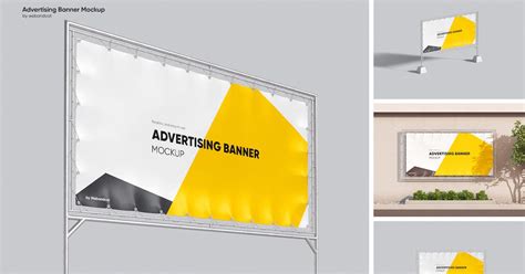 Advertising Banner Mockup, Graphic Templates - Envato Elements