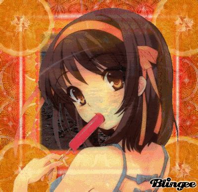 Immagine *-Anime Orange Red ice cream*- #123952495 | Blingee.com