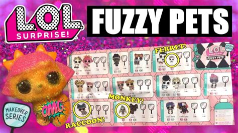 LOL Surprise FUZZY PETS Checklist Reveal | L.O.L. Series 5 Makeover Full Set Sneak Peek | Wave 1 ...