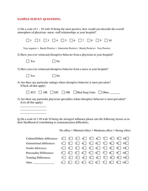 25+ Survey Examples - PDF, Word | Examples